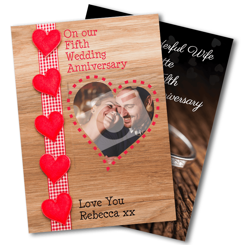 5th Wedding Anniversary - Wood