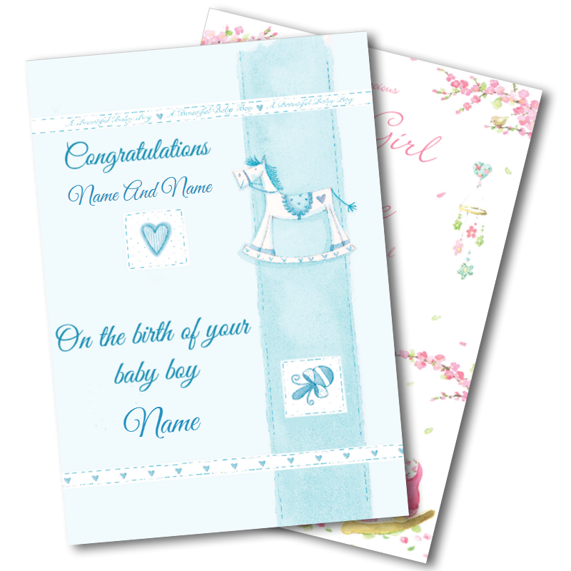 New Baby Celebrational Cards