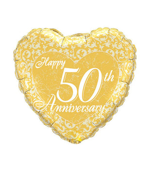 50th Happy Anniversary Balloon