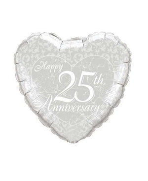 25th Happy Anniversary Balloon