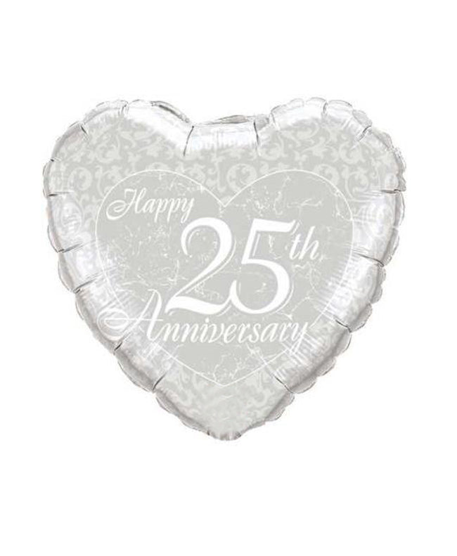 25th Happy Anniversary Balloon