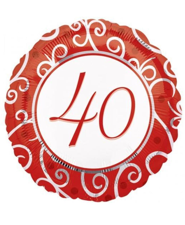 40th Anniversary Balloon