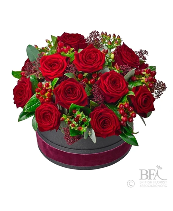 Luxury Rose Hatbox