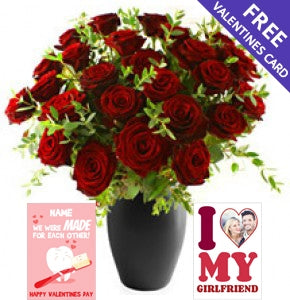 2 Dozen Red Roses