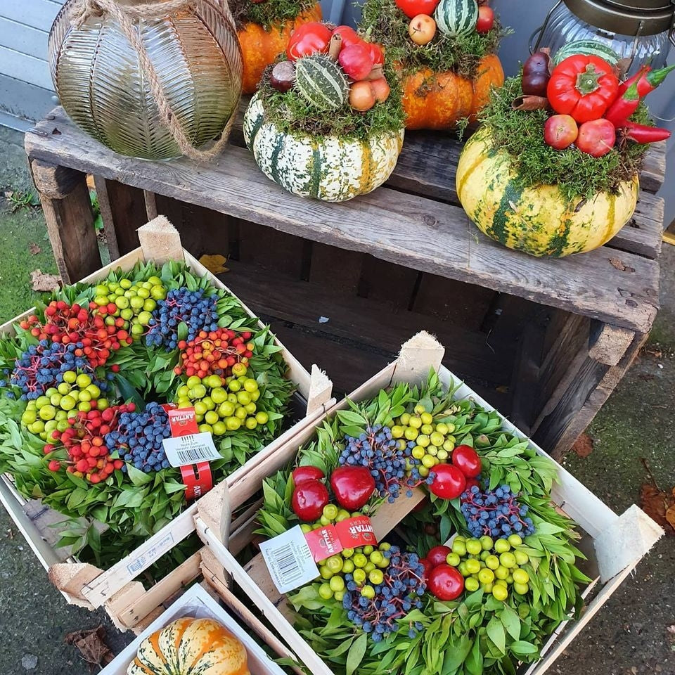 Autumn Berry Wreath