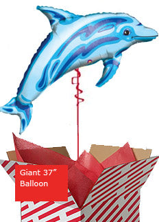 Giant Ocean Blue Dolphin Balloon