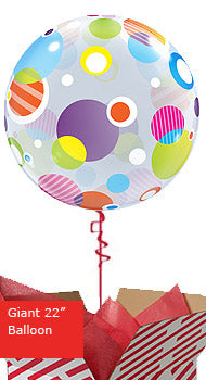 Large Polka Dots Bubble Balloon
