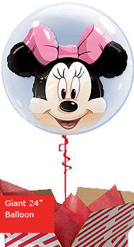 Giant Minnie Mouse Bubble Balloon