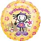 Planet Happy Girl - Order Balloon for Birthday