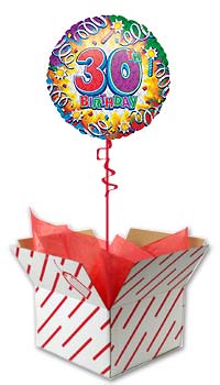 Birthday Explosion - 30 Year Old Present