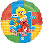 1st Birthday Sesame Street Balloon