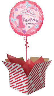 Princess First Birthday Balloon Gift