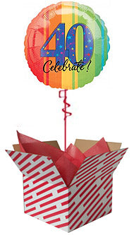 Celebrate 40th Birthday Balloon