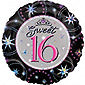 Sweet 16 Sparkle Birthday Balloon