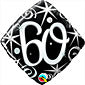 60 Elegant Sparkles Birthday Balloon