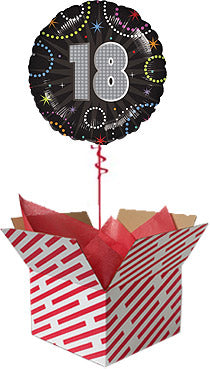 Time To Party 18th Birthday Balloon