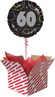 Time to Party 60th Birthday Balloon