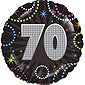 Time To Party 70th Birthday Balloon