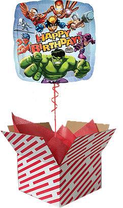 Marvel Super Heroes Birthday Balloon