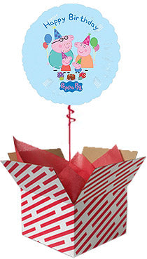 Peppa Pig Happy Birthday Balloon