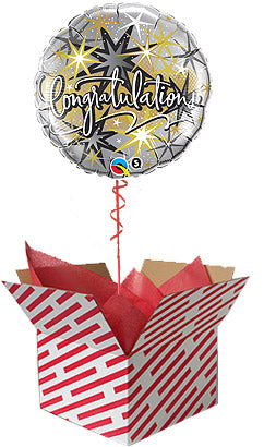 Congratulations Elegant Helium Balloon