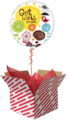 Get Well Messages Balloon Gift