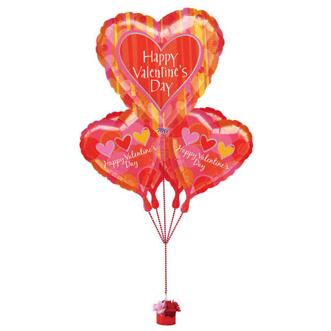 Big! Happy Valentine's Day Bouquet Balloons (5)