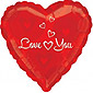 Love You Hearts Balloon