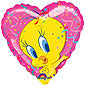 Tweety Heart Shaped Balloon