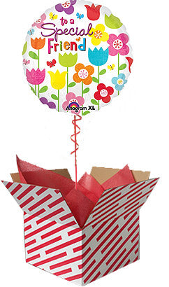 Special Friend Flowers Balloon