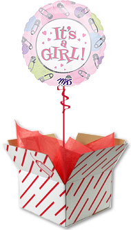 It's a Baby Girl Balloon