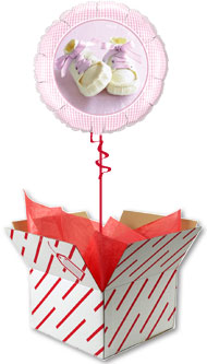 Baby Girl Shoes Balloon