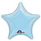 Pastel Blue Star Shaped Balloon