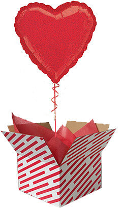 Red Dazzler Heart Shaped Balloon