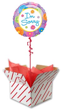 I'm Sorry Balloon Gift