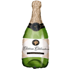 Happy Anniversary Champagne Balloon