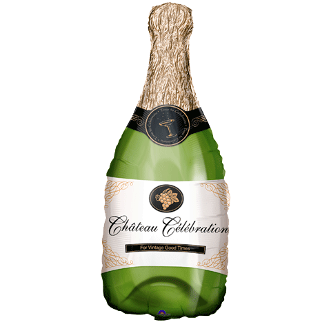 Happy Anniversary Champagne Balloon