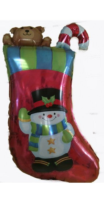 Christmas Stocking Super Shape Foil Balloon