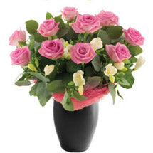 Dozen Pink Roses