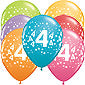 4th Birthday Stars Balloons