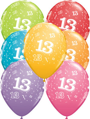 13th Birthday Balloons