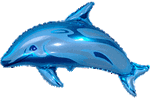 SUPER SHAPE LOOSE DOLPHIN BLUE
