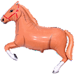 SUPER SHAPE LOOSE HORSE BROWN