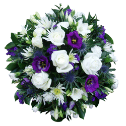 Lilac Funeral Posy
