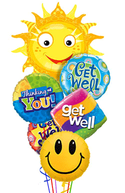 Get Well Soon Balloon Bouquet