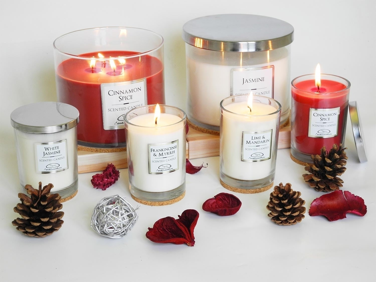 Frankincense and Myrrh Large Candle (140 Hrs Burn)