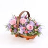 Mixed Basket – Pink & Lilac