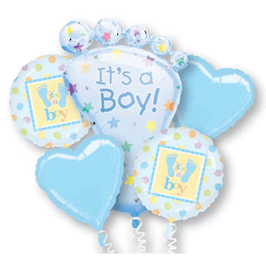 New Baby Baby Balloon Bouquet