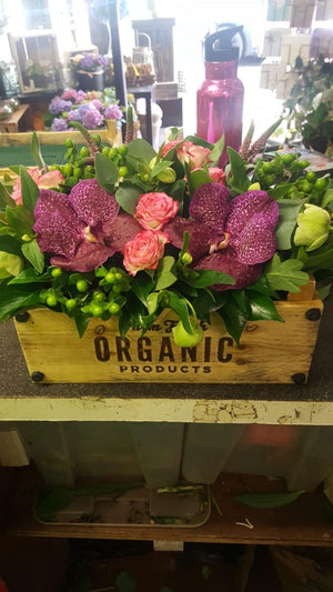 Luxury Flower Crate