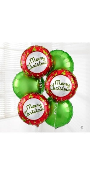 Merry Christmas Balloon Bouquet